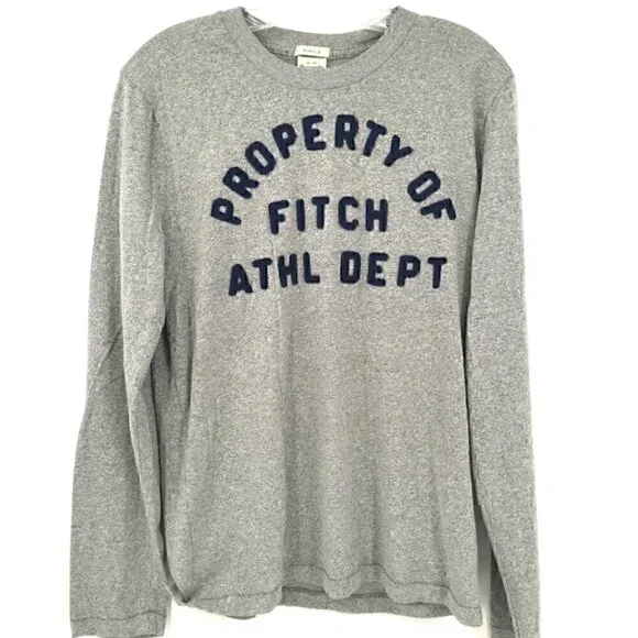 Abercrombie & Fitch Men's S Cotton Long Tee Shirt - Picture 1 of 11